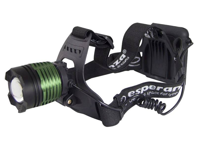 LATARKA LED CZOŁOWA CREE T6 HYDRA ESPERANZA 