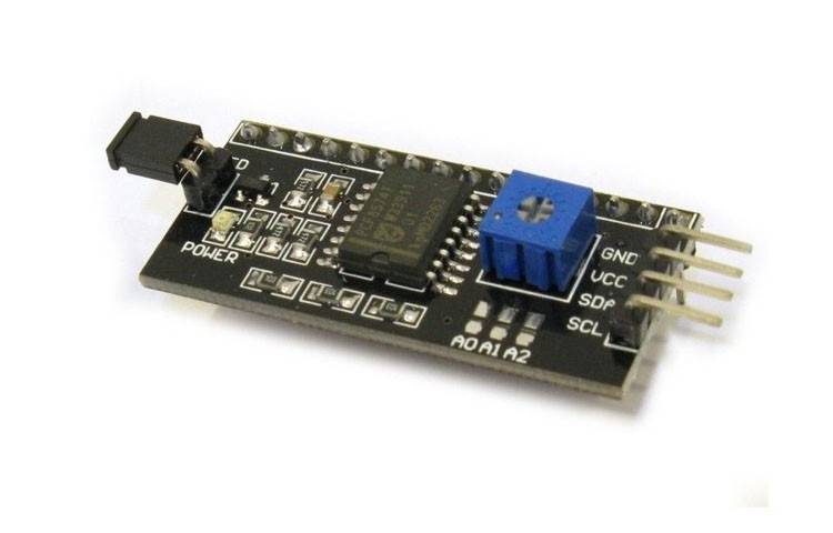 KONWERTER I2C DO WYŚWIETLACZA LCD 2x16