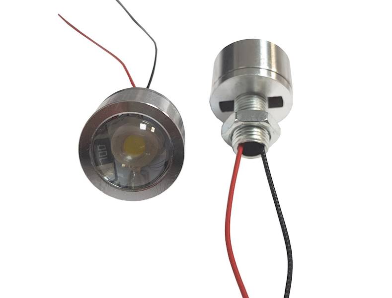 LAMPKA LED 5V BIAŁA 1W 24mm