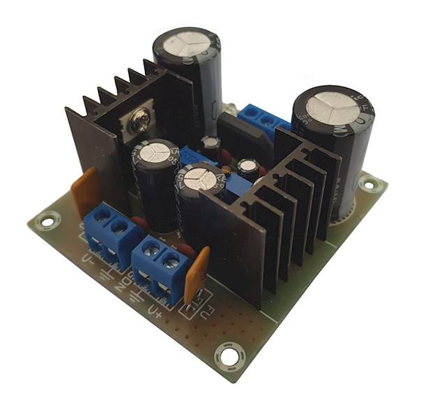 ZASILACZ SYMETRYCZNY LM317 LM337 