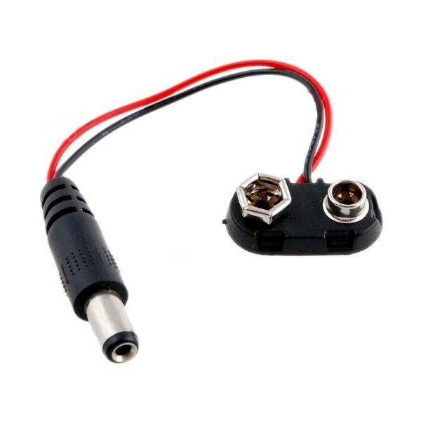 ADAPTER WTYK DC 5,5/2,1 Z SZYBKOZŁĄCZEM 9V