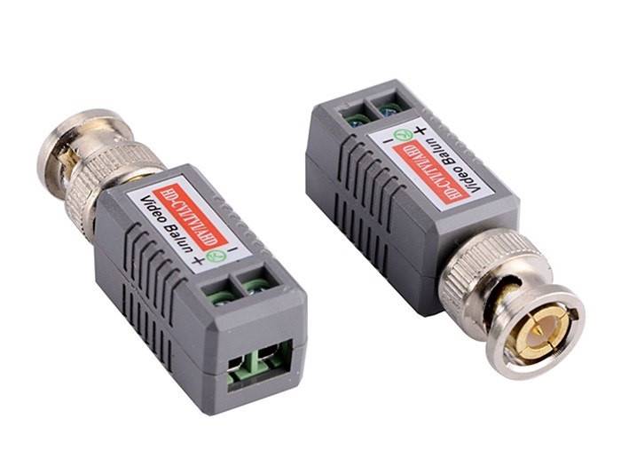 KONWERTER PASYWNY BNC-UTP VIDEO BALUN T2 2szt