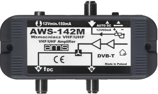 WZMACNIACZ ANTENOWY AWS-142M