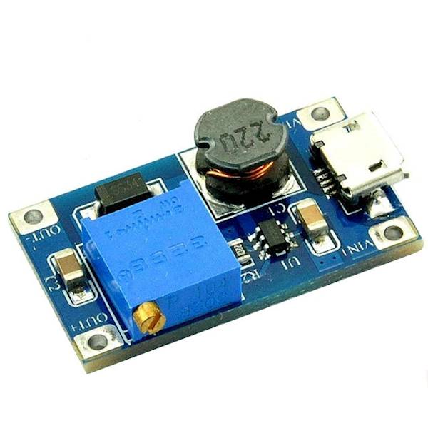 PRZETWORNICA NAPIĘCIA STEP-UP MICRO USB