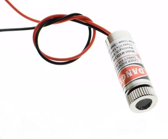 LASER 5V MOC: 5mW NIEBIESKI