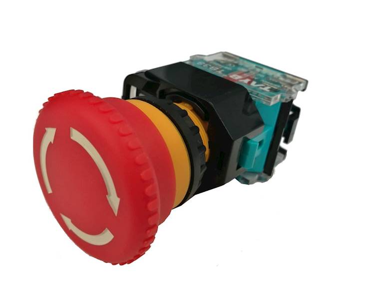 PRZYCISK BEZPIECZEŃSTWA "GRZYBEK" 40MM