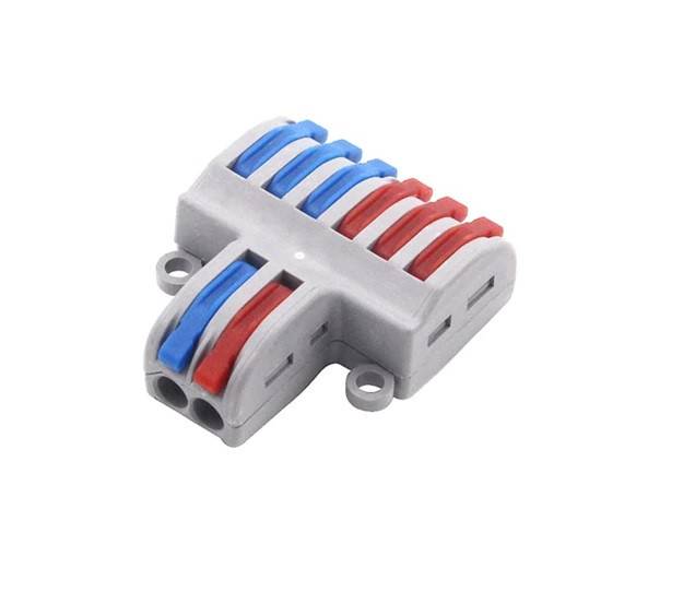 KOSTKA ELEKTRYCZNA ROZGAŁĘŹNIK 2 NA 6pin SPL-62