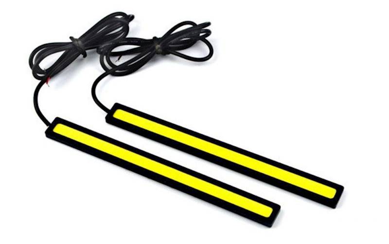 LAMPA LED 12V BIAŁA 2x4W 140mm