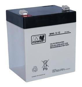 AKUMULATOR ŻELOWY VRLA AGM 12V/5AH MWS 5-12