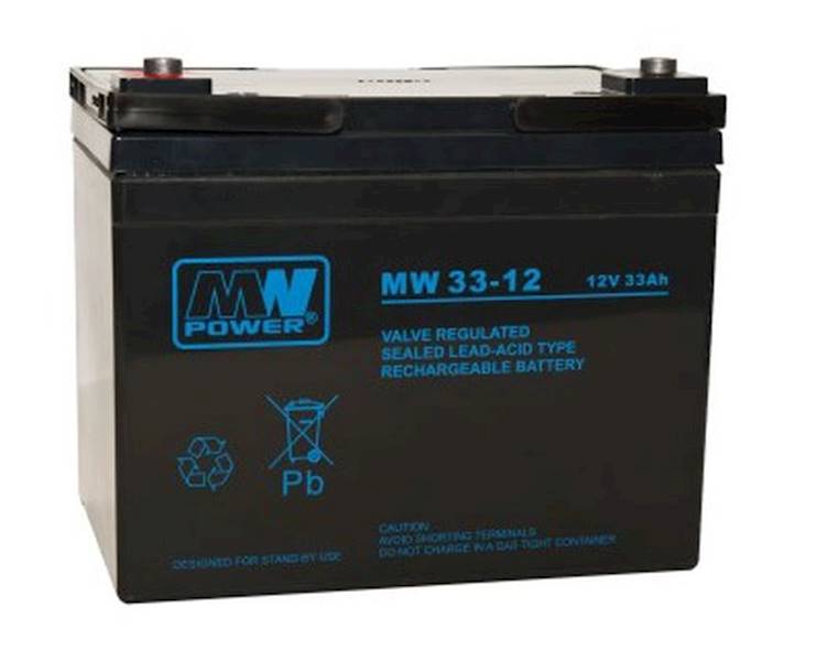 AKUMULATOR ŻELOWY AGM 12V/33AH (M5) MW 33-12