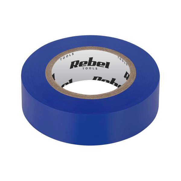 TAŚMA IZOLACYJNA KLEJĄCA REBEL 0,13x19x10m NIEBIES
