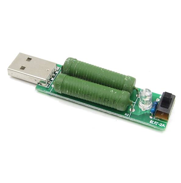 OBCIĄŻENIE REZYSTANCYJNE 1A/2A DO USB