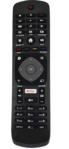 PILOT DO TV PHILIPS NETFLIX RM-L1285, RM-1225