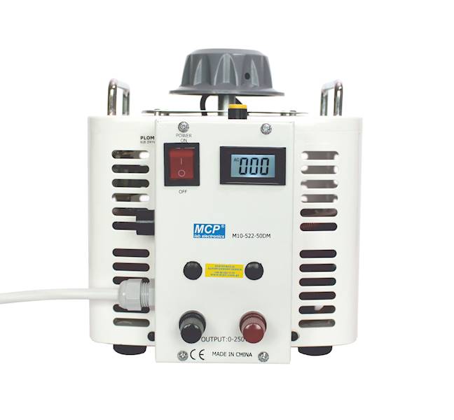 AUTOTRANSFORMATOR M10-522LCD-50 250V/20A 5kVA MCP