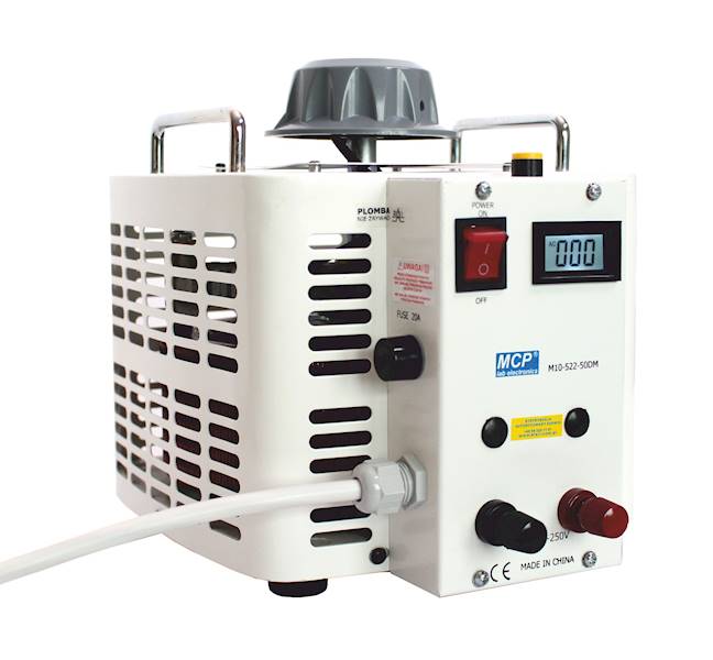AUTOTRANSFORMATOR M10-522LCD-50 250V/20A 5kVA MCP