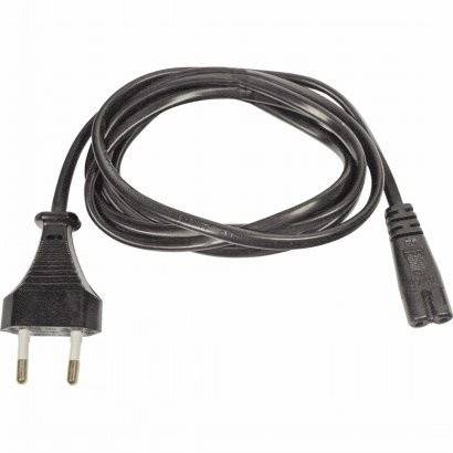 KABEL ZASILAJĄCY CZARNY 1.5m