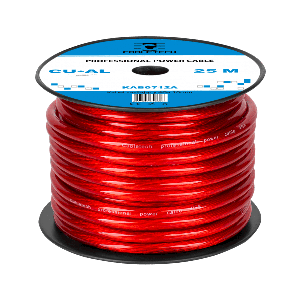 KABEL SAMOCHODOWY 4GA 10MM CU+AL