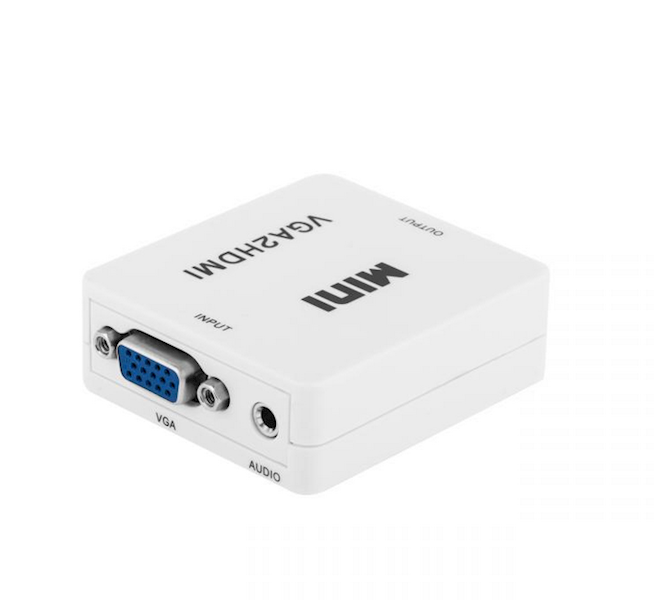 KONWERTER SYGNAŁU GNIAZDO VGA - GNIAZDO HDMI 