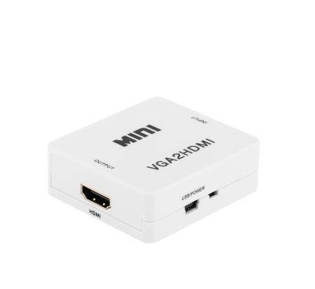 KONWERTER SYGNAŁU GNIAZDO VGA - GNIAZDO HDMI 