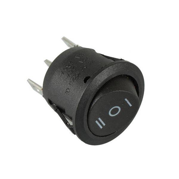 PRZEŁĄCZNIK OKRĄGŁY 1A 250V ON-OFF-ON