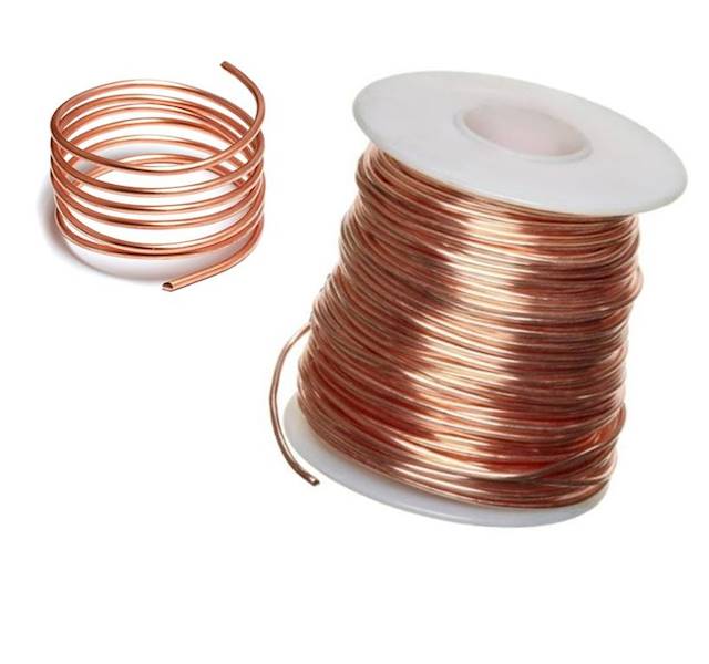 DRUT MIEDZIANY 1mm 100g