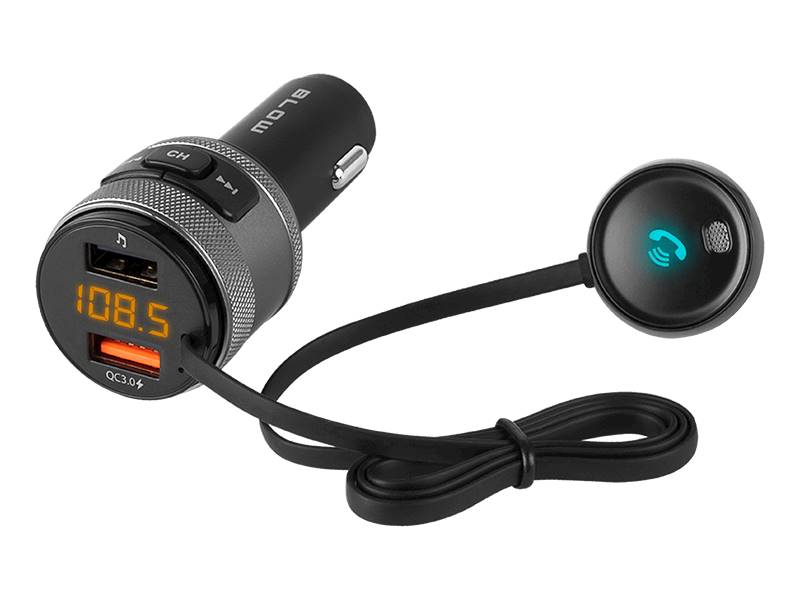 TRANSMITER FM BLOW BLUETOOTH ZEST.GŁO.+ ŁAD.QC3.0