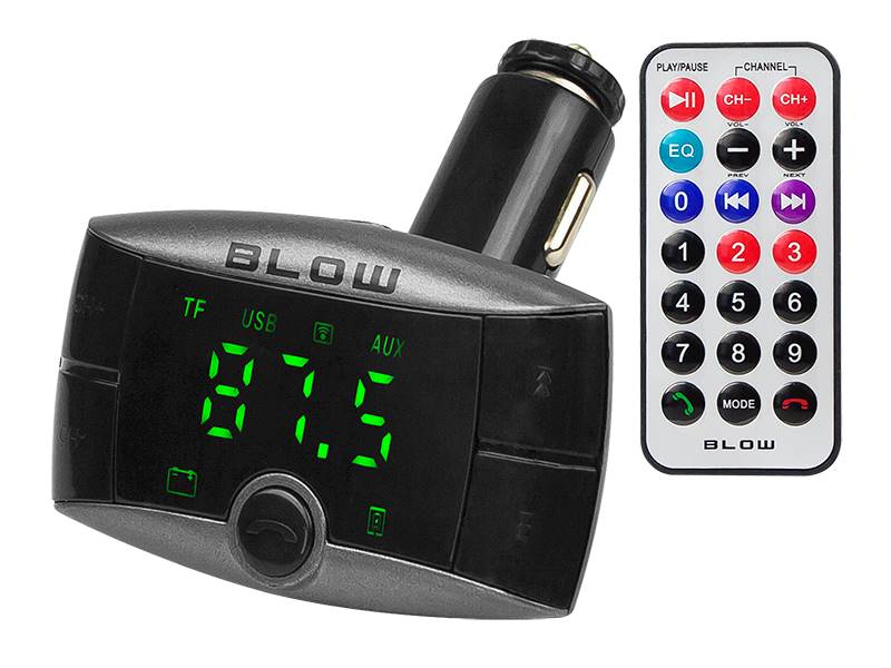 TRANSMITER FM BLOW BLUETOOTH BLACK/SILVER