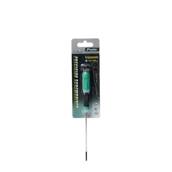 WKRĘTAK PRECYZYJNY PŁASKI 3,0mm/100mm SD-086-S7