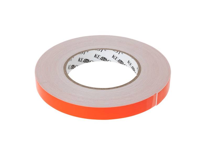 TAŚMA PIANKOWA DWUSTRONNA (1mm x 15mm x 10m) BIAŁA