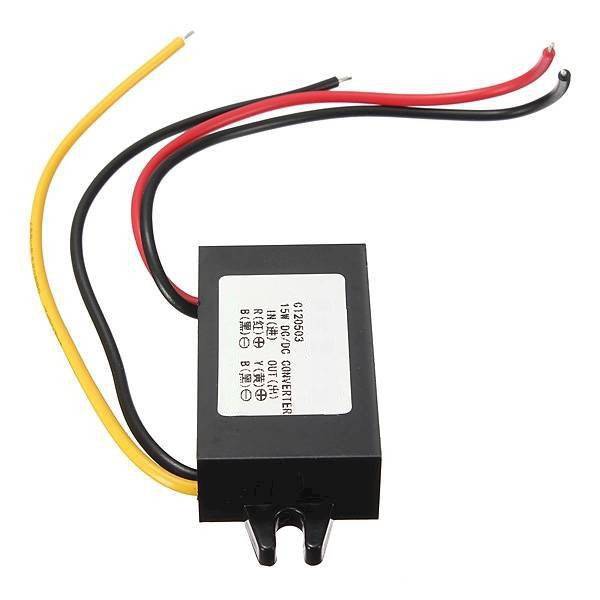 PRZETWORNICA NAPIĘCIA 24V -> 12V 60W