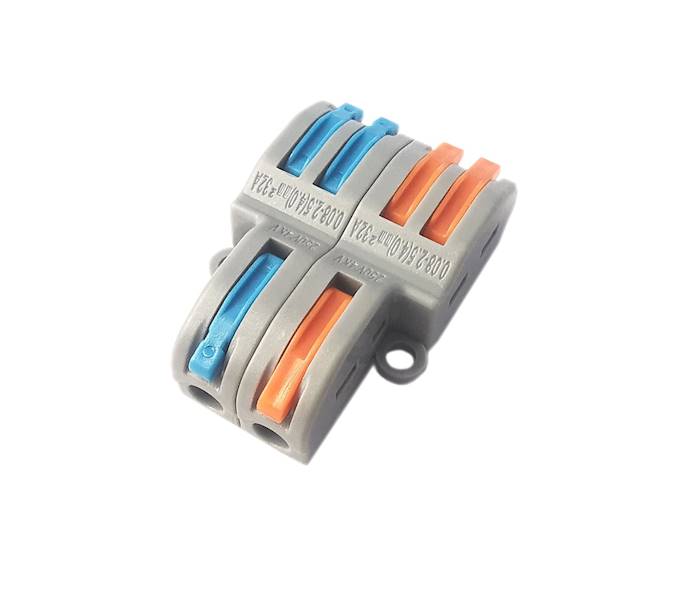 KOSTKA ELEKTRYCZNA ROZGAŁĘŹNIK 2 NA 4pin FD-24