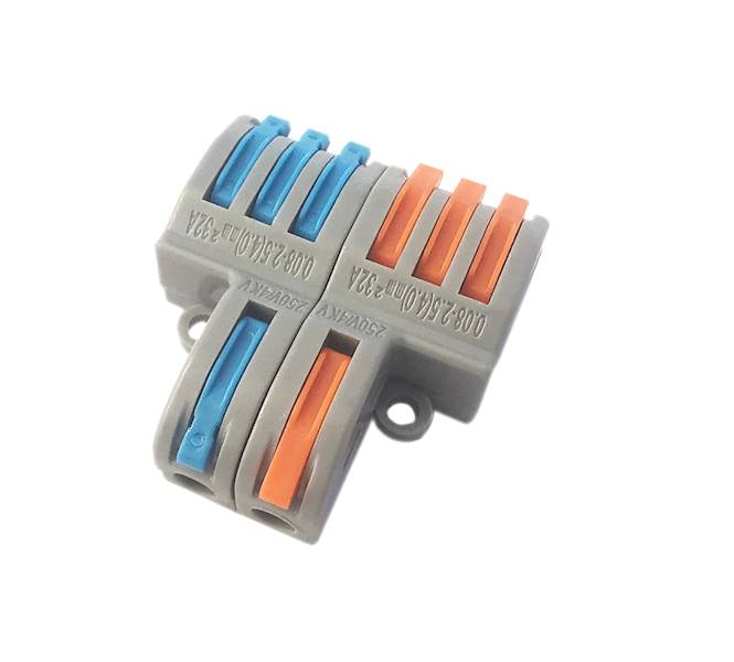 KOSTKA ELEKTRYCZNA ROZGAŁĘŹNIK 2 NA 6pin FD-26