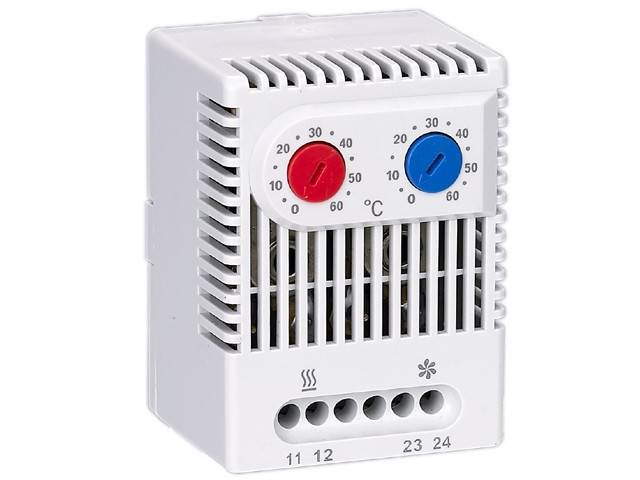 TERMOSTAT REGULOWANY PODWÓJNY NO/NC 0-60