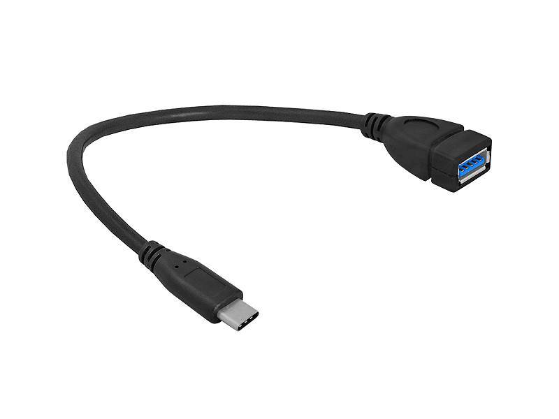KABEL OTG WT.USB TYPU C - GNIAZDO USB 20cm BASIC