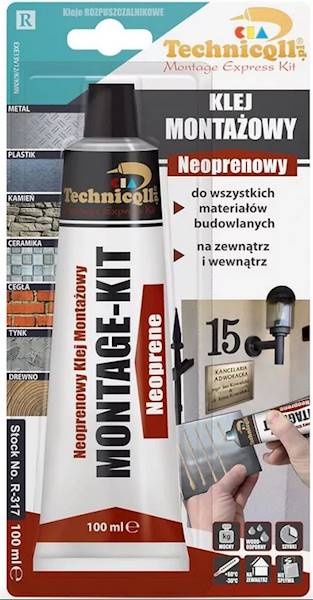 KLEJ MONTAŻOWY NEOPRENOWY 100ml