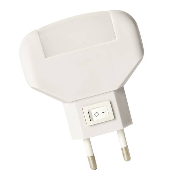 LAMPKA NOCNA LED Z WYŁ. 0,12W ŚWIATŁO NIEBIESKIE
