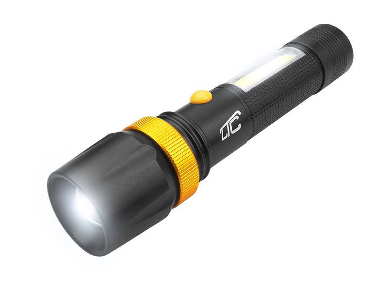 LATARKA RĘCZNA LTC LED COB 6W/3W AKUM.6800mAh