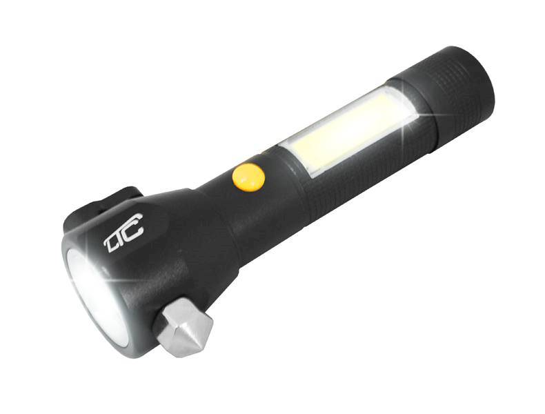 LATARKA RĘCZNA EWAKUACYJNA LED COB 6W/3W 