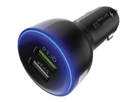 ŁADOWARKA SAMOCH. QUICK CHARGER QC3.0 18W 2.4A