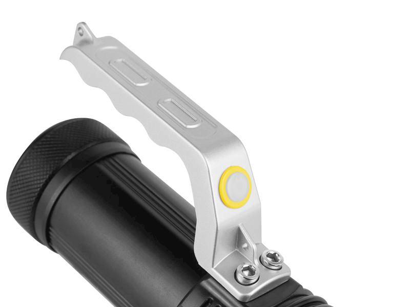 LATARKA RĘCZNA SZPERACZ LED 5W/COB 3W 800lm ZOOM