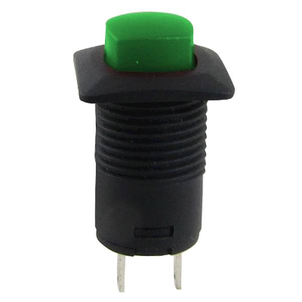 PRZYCISK PBS-15Bg MONOSTABILNY 1.5A 250V ZIELONY 