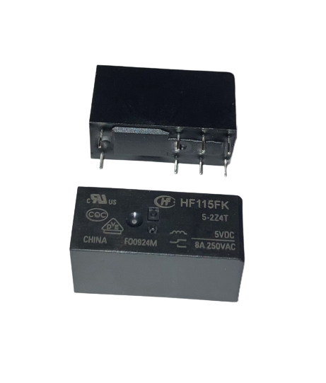 PRZEKAŹNIK HF115FK005-2Z4T 5V 8A 2ST. PRZEŁĄCZNE