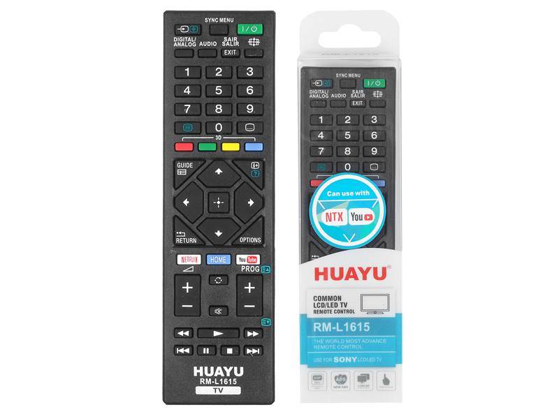 PILOT TV LCD/LED SONY RM-L1615 NETFLIX, YOUTUBE