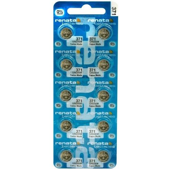 BATERIA SREBROWA  371 370,SR920,AG6