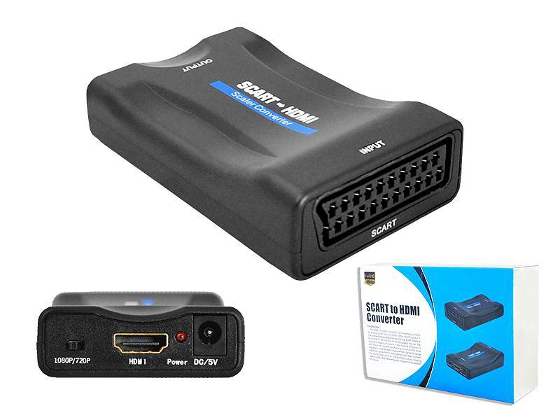 KONWERTER SCART NA HDMI LXHD128