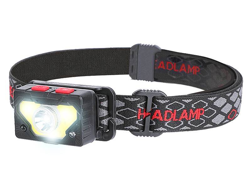 LATARKA CZOŁOWA XPG 5W 300lm + COB 5W 400lm