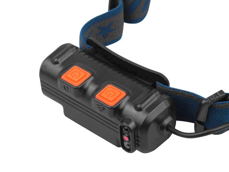 LATARKA CZOŁOWA XPG 5W 300lm ZOOM + COB 400lm