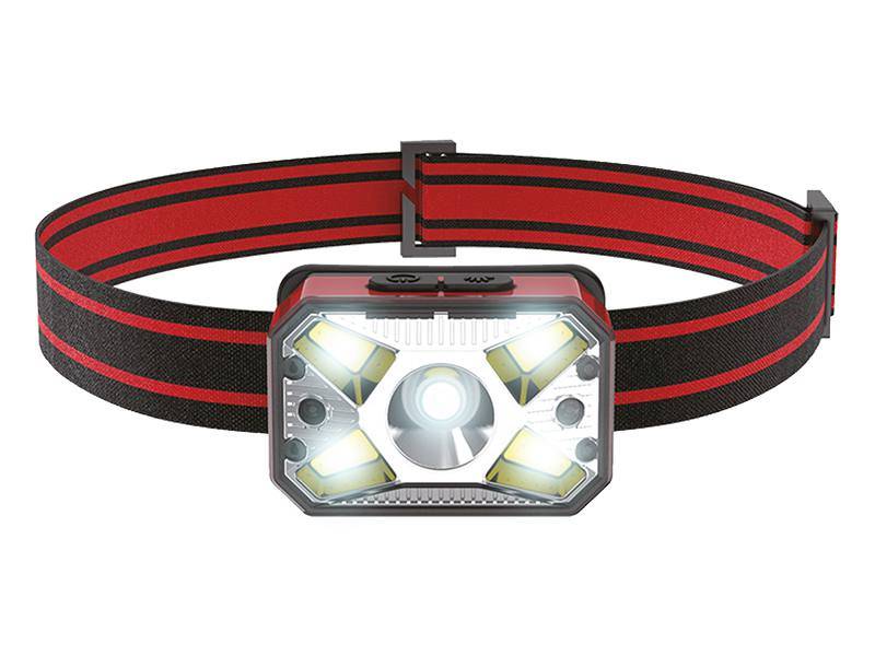 LATARKA CZOŁOWA L2 5W 300lm + COB 3W 200lm