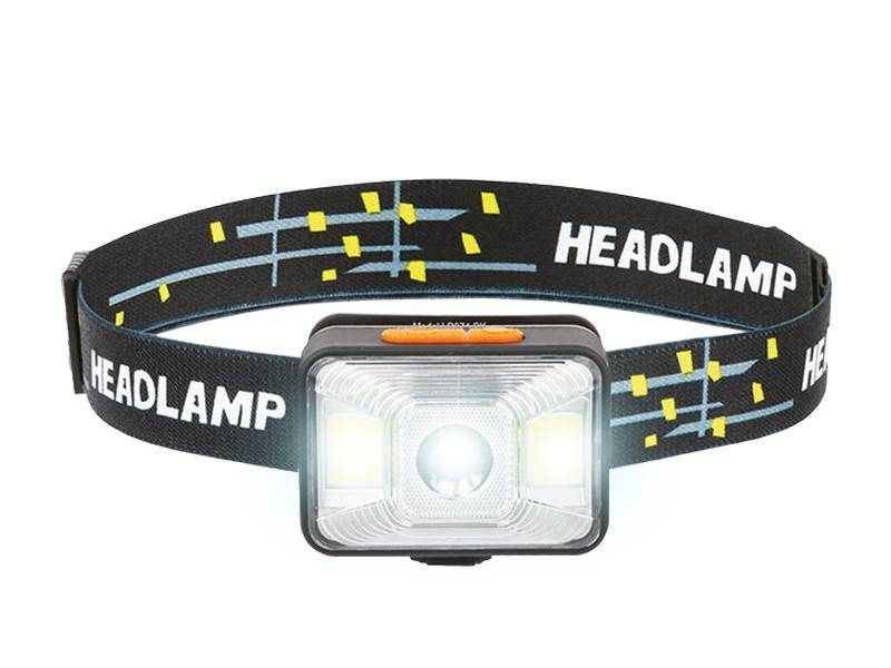 LATARKA CZOŁOWA LED XPE 200lm + COB 300lm