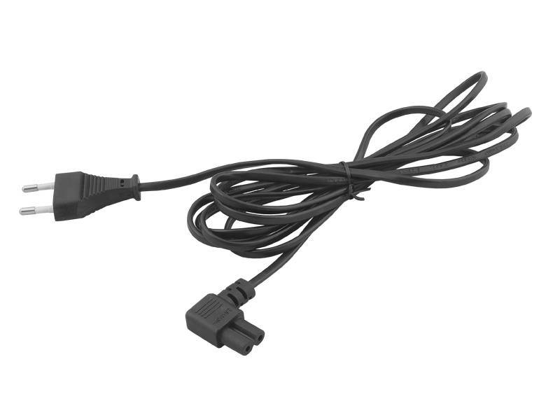 KABEL SIECIOWY ZASILAJĄCY KĄTOWY 3m